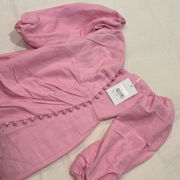 NWT Significant Other Camilla Dress in Pop Pink - Picture 5 of 8